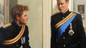 Printii William si Harry au portret oficial