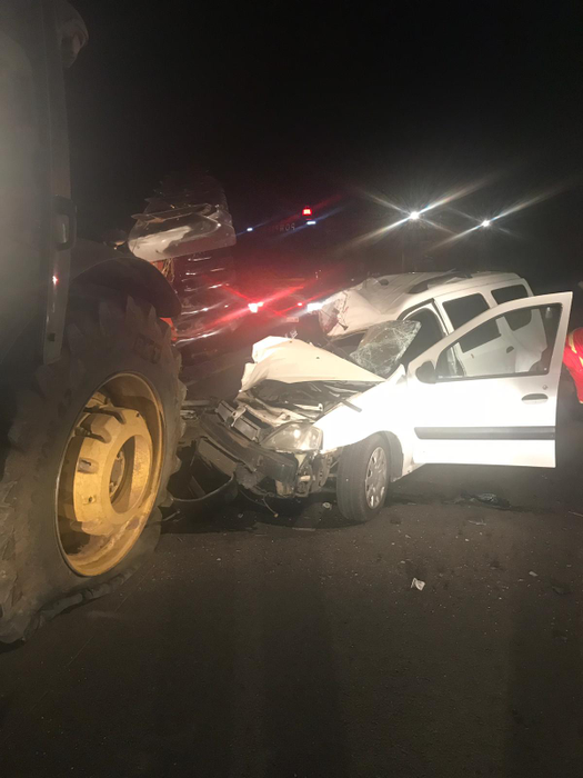 Noapte neagră pe șoselele din Giurgiu