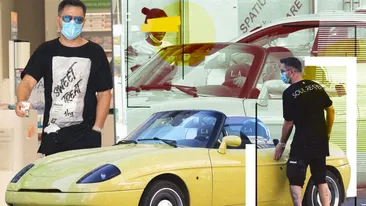 Ieșit la plimbare în cea mai ieftină decapotabilă, Liviu Vârciu nu s-a “îndurat” nicicum de o nevoiașă care i-a cerut un bănuț