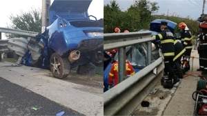 Trei accidente grave în această dimineață! Un tânăr de 28 de ani a ajuns în comă, la spital. FOTO