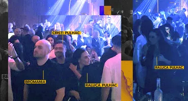Shot după shot pentru Raluca și Cristi Pulhac! Show total în NUBA, chiar sub ochii lui BRomania