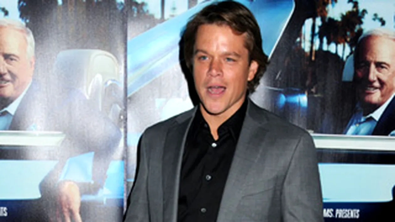 Matt Damon, ras pe cap in Mexico City