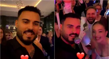 Cosmina și Alin, concurenții sezonului 3 de la Mireasa, s-au căsătorit! Jador a făcut show la nunta lor: ”Să aveți o viață plină de iubire!”