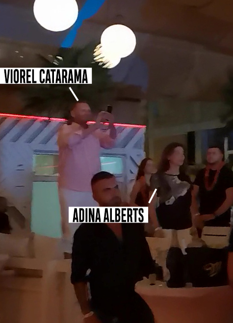 Viorel Cataramă a filmat fiecare moment de dans al soției