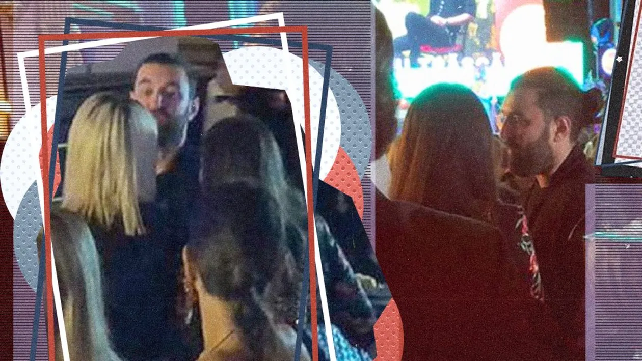 Blonda & bruneta l-au ”înghesuit” la bar pe Smiley o seară întreagă!