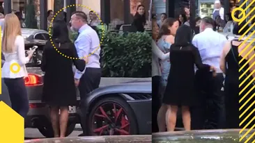 Milionarul Nicorescu și-a “șifonat” mașina de 350.000 €! Scandal în stradă cu șoferița “vinovată”