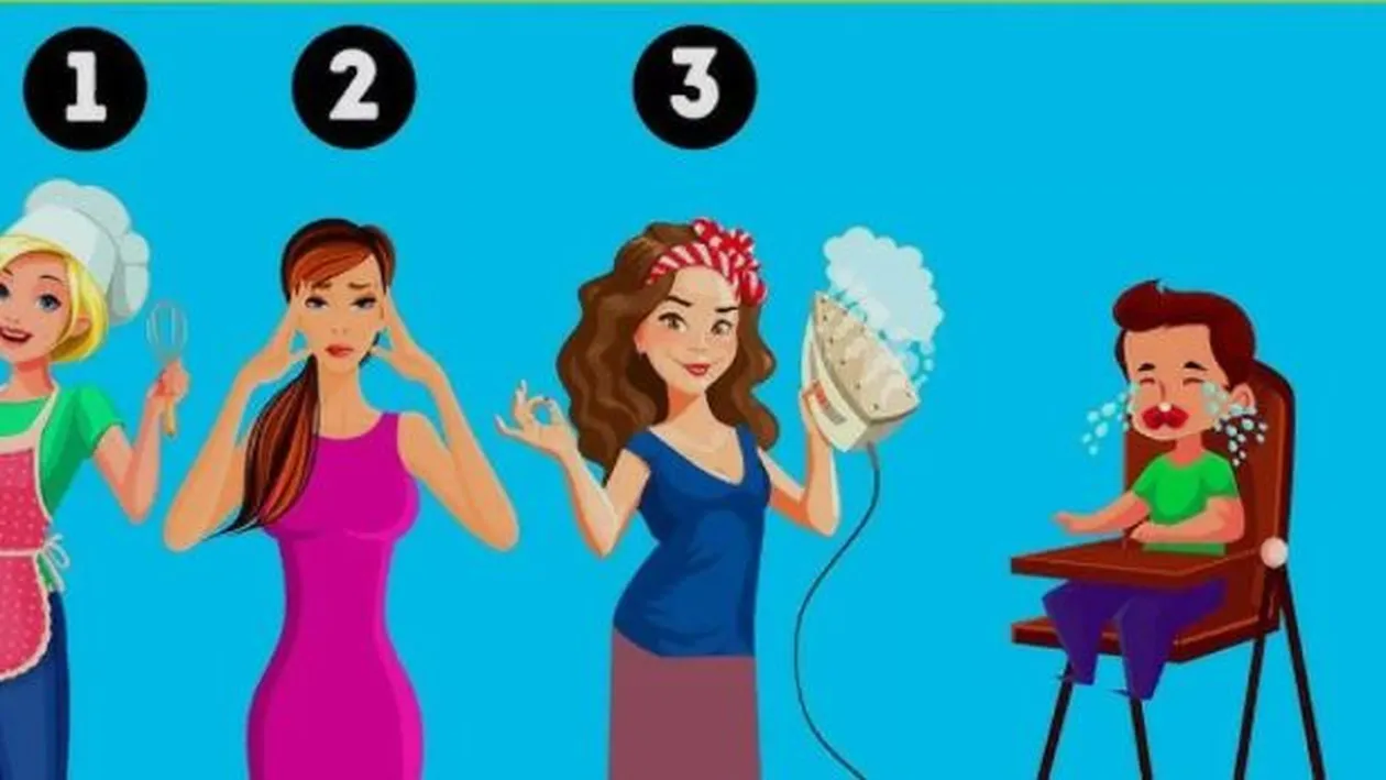 Test IQ pentru genii | Care este mama copilului din imagine, de fapt