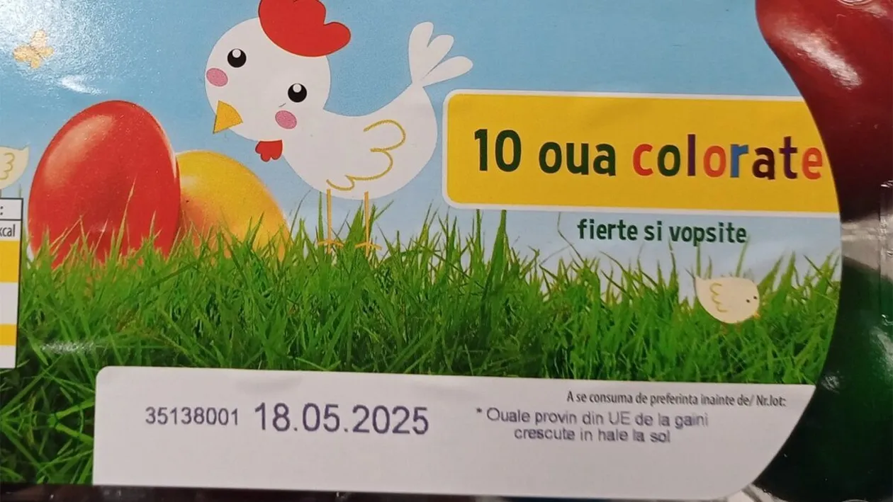 Cu cât se vând 10 ouă vopsite, în Mega Image București. Cum a reacționat Asociația pentru Protecția Consumatorilor din România