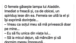 BANCUL ZILEI | O femeie găsește lampa lui Aladdin