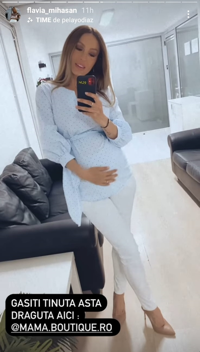 Flavia Mihășan numără orele până când va naște: “Nu găsesc cuvintele care să descrie emoția și bucuria cu care îl așteptăm”. S-a pozat cu burtica în toată splendoarea