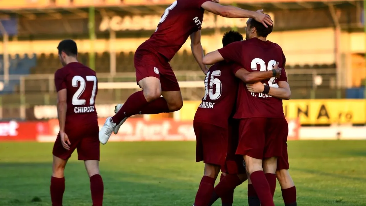 CFR Cluj, debut cu dreptul în noul sezon al Ligii 1: „Nu sunt mulțumit de joc!”