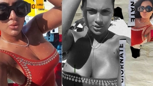 Regina lui Salam a “detonat” litoralul. S-a filmat pe plajă în timp ce...