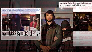 Ce scrie presa internațională despre mega-dosarul de la București. BBC: ”Andrew Tate, reținut în România pentru trafic de persoane”