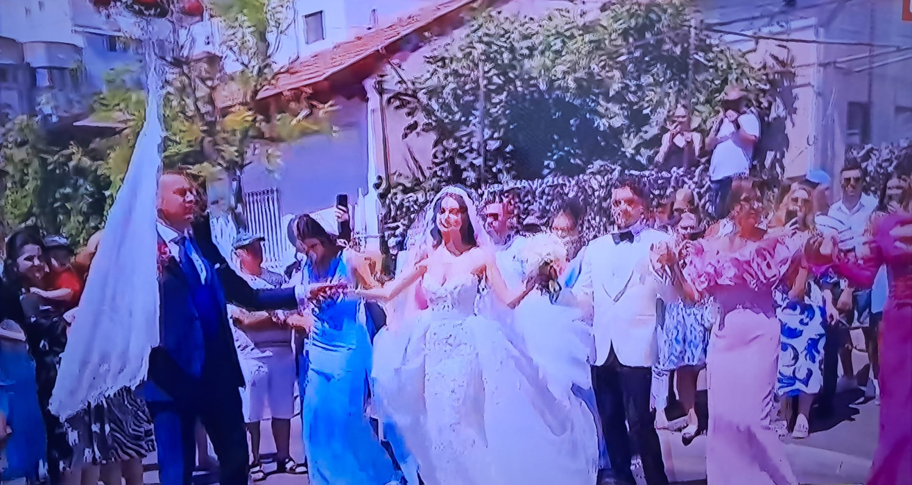 Primele imagini de la nunta lui Ianis hagi cu Elena Tănase/ sursă foto: RTV.