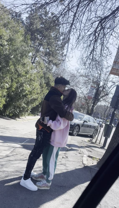 Sebastian Dobrincu o sărută cu foc pe Ioana (Foto: CANCAN.RO)