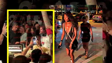 Naomi Campbell, în România! Supermodelul DJ face un show epic la Nuba. Primele imagini de la mega-party!