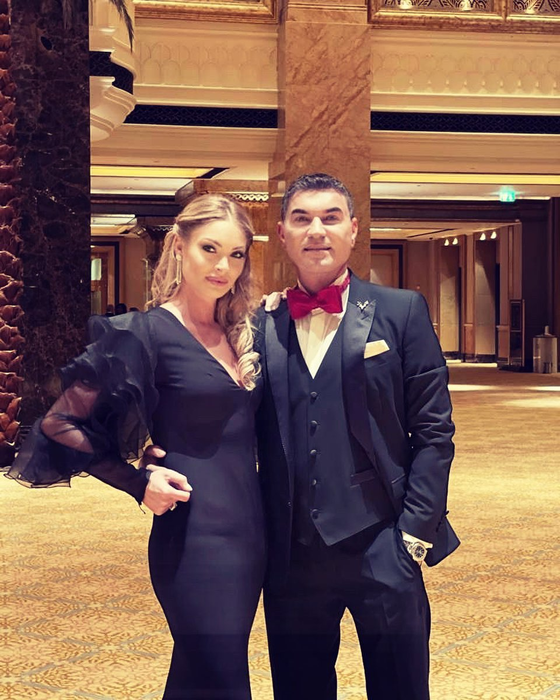 Valentina Pelinel și Cristi Borcea, o familie fericită