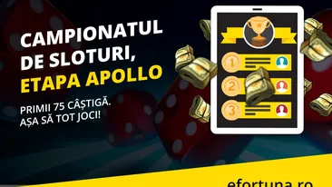 Așa să tot joci! Campionatul Național pentru toată România cu 75 de premii garantate