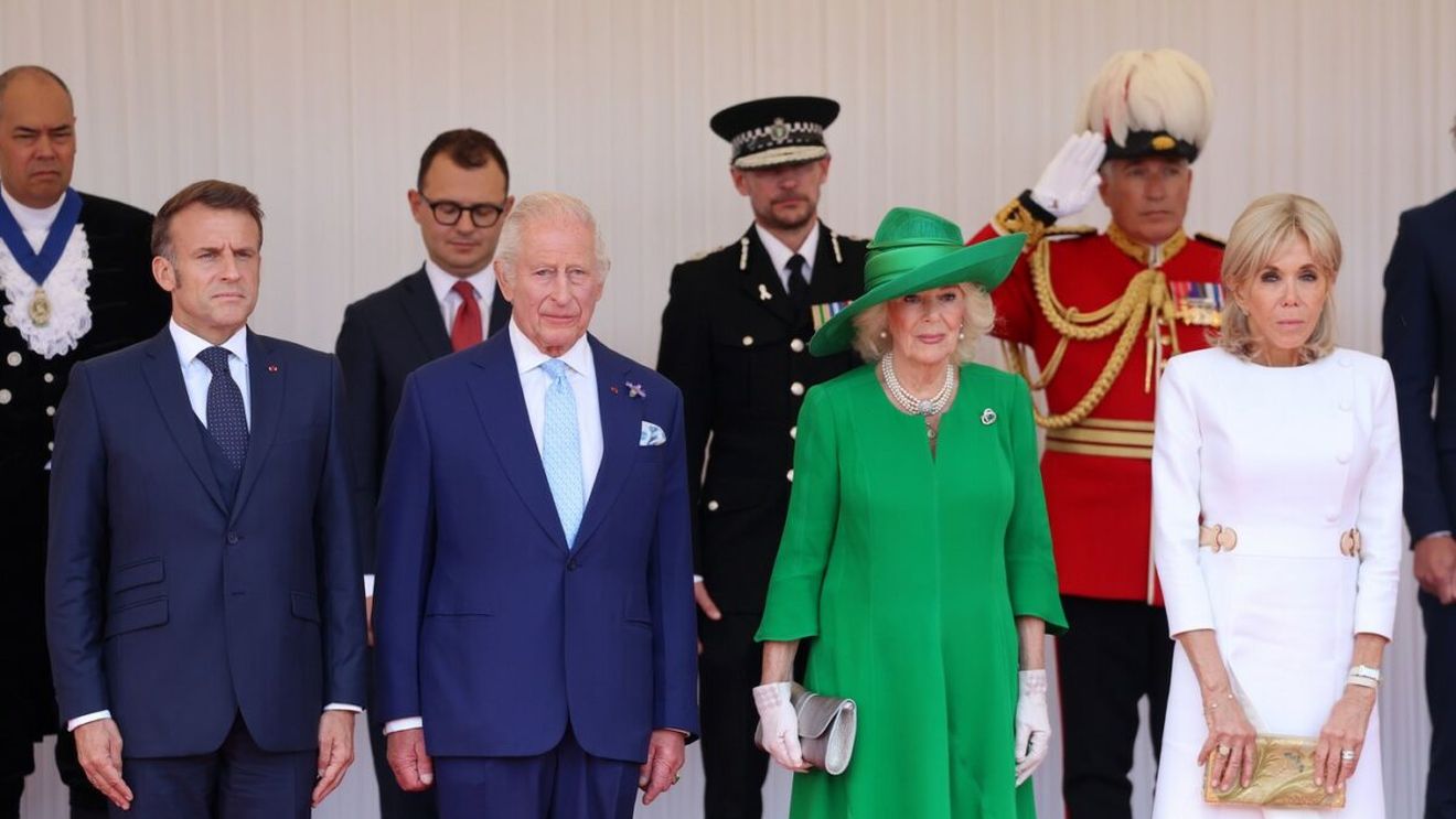 Emmanuel Macron, ignorat de soția lui înainte să ajungă la castelul Windsor. Gestul făcut de Brigitte i-a făcut pe toți să-și dea coate