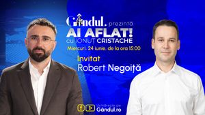 „Ai Aflat! cu Ionuț Cristache” începe miercuri, 24 iunie, de la ora 15.00, live pe Gândul. Invitat: Robert Negoiță