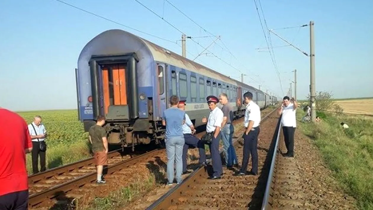 Patru trenuri oprite în Timiș, după ce o linie de contact s-a rupt