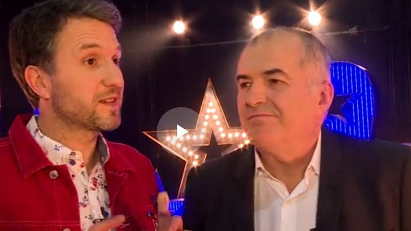 Florin Călinescu, filmat în timp ce înjura la Românii au Talent. Ce i-a spus lui Andi Moisescu: "Jură-te în p..." Pro TV a difuzat, din greșeală, totul