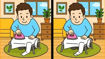 Test de perspicacitate | Acești doi băieți par identici, dar nu sunt. Găsiți cele 3 diferențe în 85 de secunde!