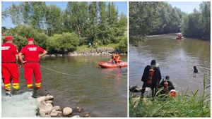 Doi copii s-au înecat în râul Mureș, în mai puțin de 24 de ore. Semnalul de alarmă tras de autorități