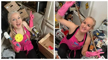 E milionară, dar curăță locuințe pe gratis! Povestea impresionantă de viață a menajerei de 31 de ani