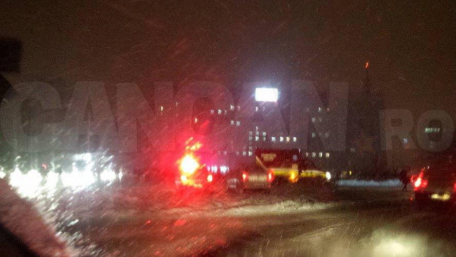 Protestatari pe întuneric! A picat curentul în Piaţa Victoriei şi Aviatorilor