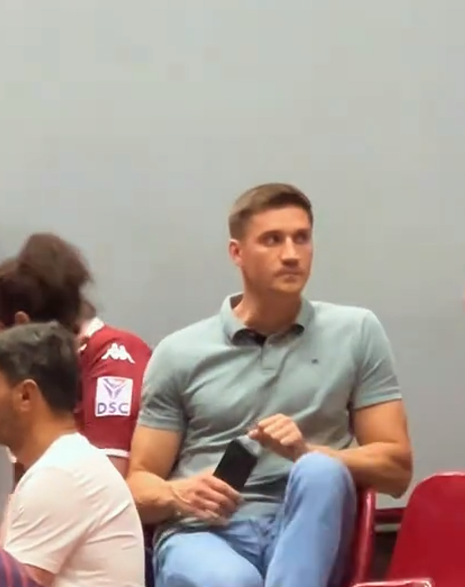 Ofițerul SPP a participat la un eveniment sportiv/ Sursa foto: TikTok