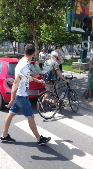 Gheorghe Visu se menține în formă mergând pe bicicletă