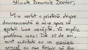 BANC | "Stimate domnule doctor, de 25 de ani sunt măritată cu un maniac sexual"