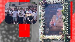Tudor Spoitoru, condus pe ultimul drum de zeci de oameni. Gestul sfâșietor făcut de familie înaintea despărțirii definitive