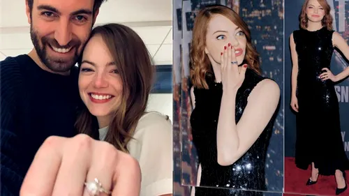 Emma Stone este însărcinată cu primul copil și avem primele imagini cu burtica. Actrița și Dave McCary s-au căsătorit în secret anul trecut | VIDEO