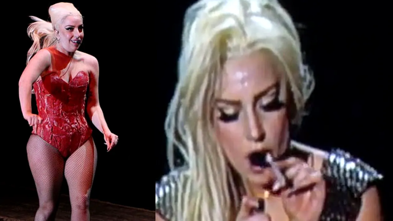 Noua Lady GaGa - s-a ingrasat cu 13 kilograme, bea mai putin si fumeaza marijuana pe scena!