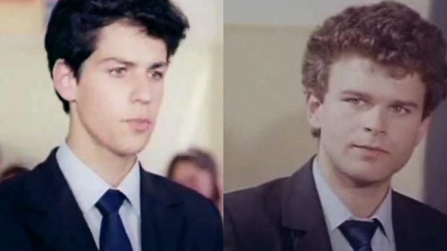 Șerban (Tudor Petruț) și Mihai (Ștefan Bănică) concurau în film pentru inima Danei (Oana Sârbu)