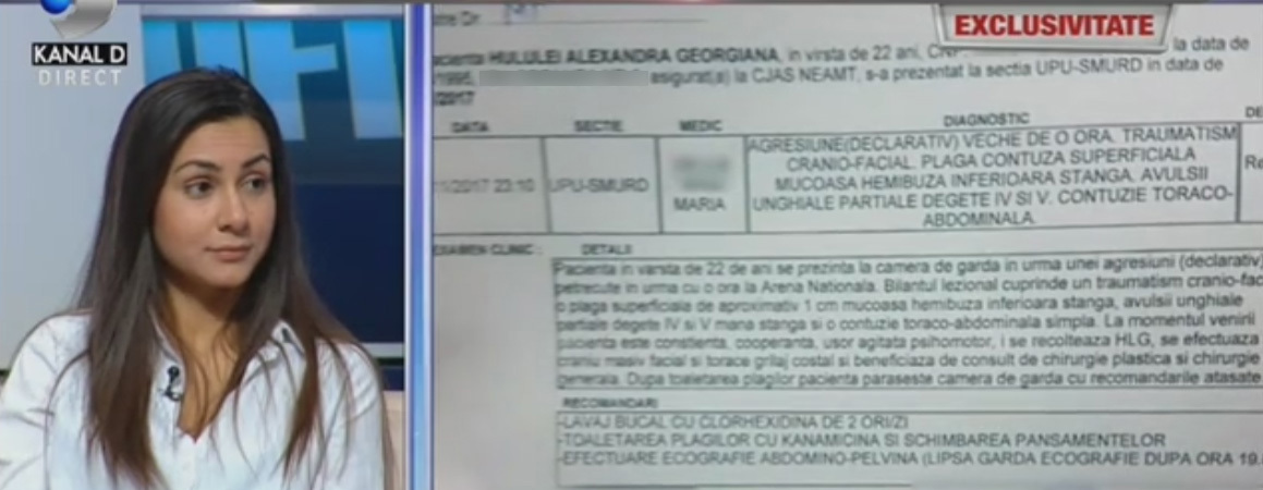 Sursă foto: captură TV Kanal D