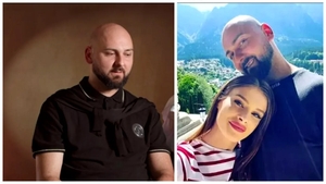 Imagini SFÂȘIETOARE cu soțul Teodorei. Cum a mers Alex Marcu spre locul în care soția lui își va găsi odihna