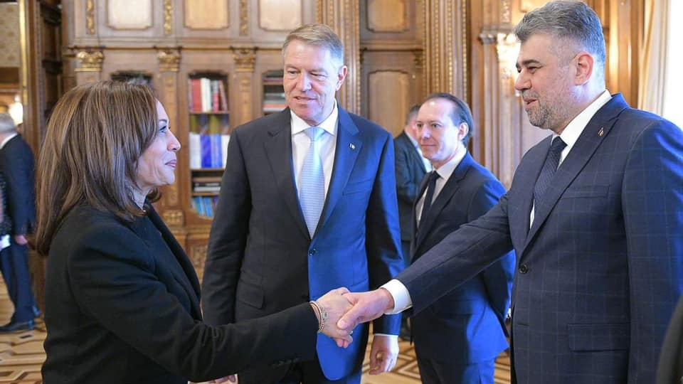 Marcel Ciolacu, mesaj pentru Kamala Harris: ”România se află acum în prima linie a democrației occidentale”