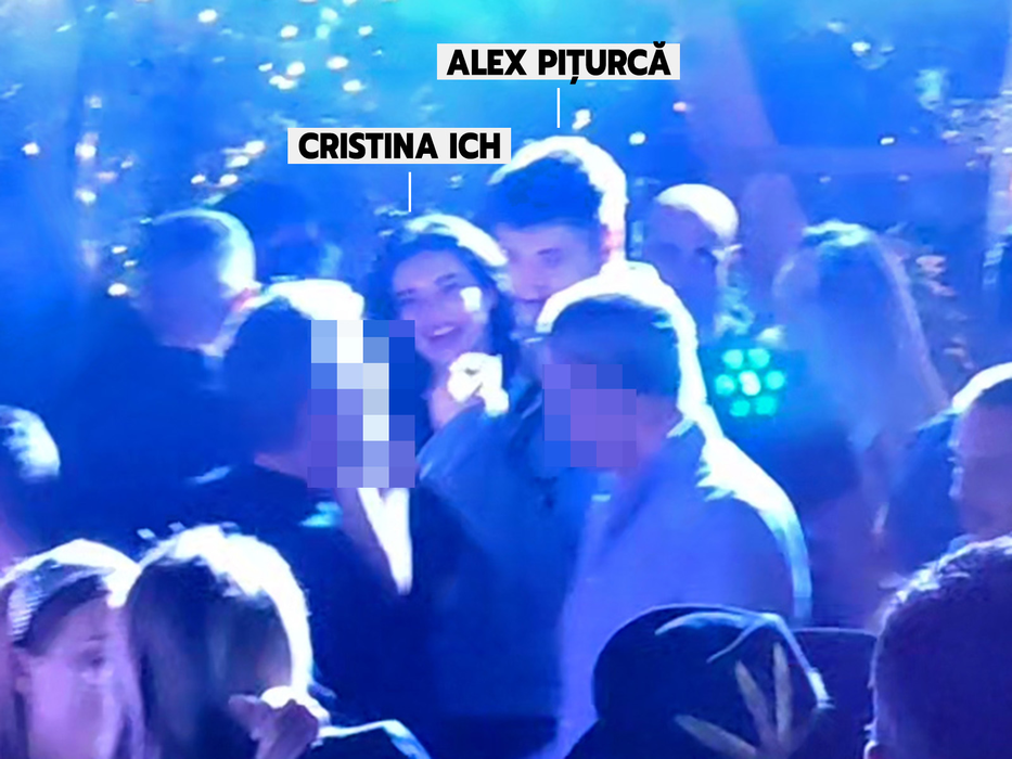 Cristina ICH, fericită alături de iubitul ei, Alex Pițurcă (Foto: CANCAN.RO)