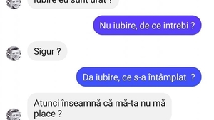 BANCUL ÎNCEPUTULUI DE SĂPTĂMÂNĂ | „Iubire, eu sunt urât?”