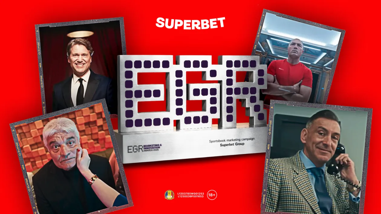 (P) Superbet a adus în România premiul pentru cea mai bună campanie de marketing din industria globală a pariurilor sportive!