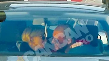 Oana Mares si Dragos Sabareanu se feresc de tandreturi in compania fetitei lui. S-au sarutat cu foc in masina!