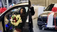 Cristina Spătar, răsfățată de soț de Ziua Îndrăgostiților! A primit un Maybach de peste 250.000 de euro