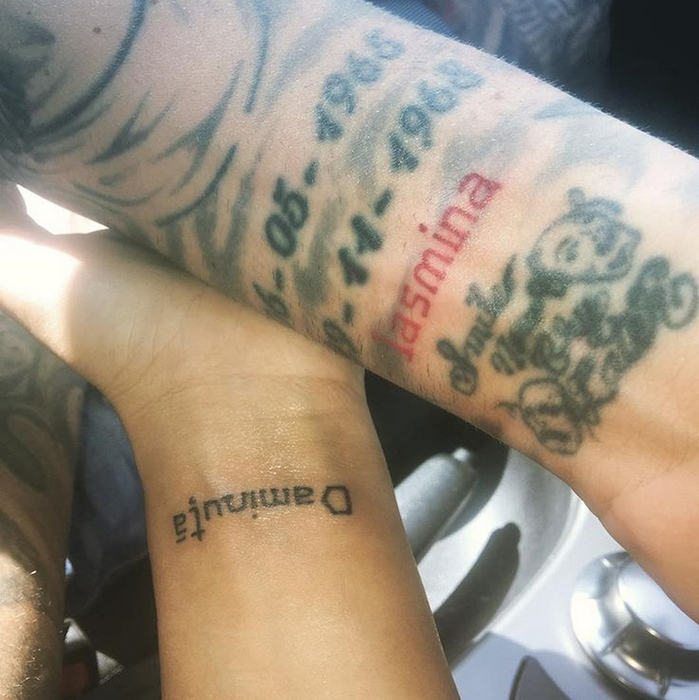 Iasmina s-a hotărât să scape de tatuajul cu numele lui Daminuță
