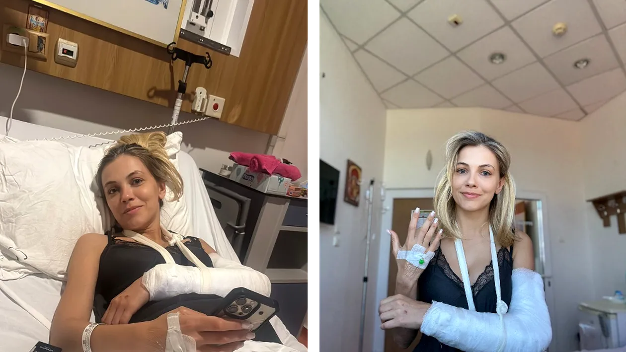 Andreea Ibacka, primele declarații de pe patul de spital după accidentul suferit: ”Am zburat de pe motor la câțiva metri de la impact”