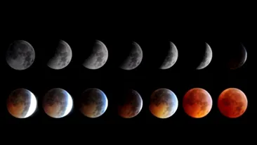 Eclipsa totala de Luna, numita Luna sangerie, vizibila pe 8 octombrie