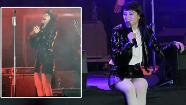 Irina Rimes, gafa anului pe scenă! Vedeta Pro TV a rămas cu rușinica la vedere la Festivalul Castanelor 2019