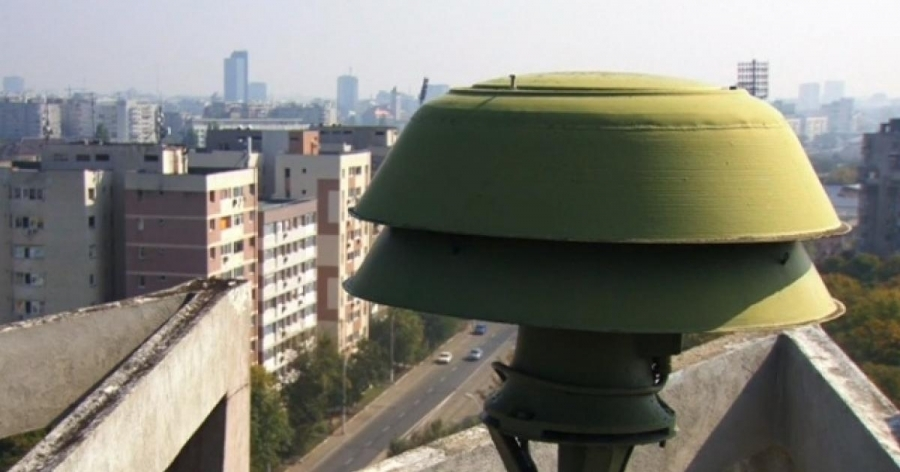 Sirenele pentru alarmare publică vor fi acţionate miercuri! Ce recomandare are ISU